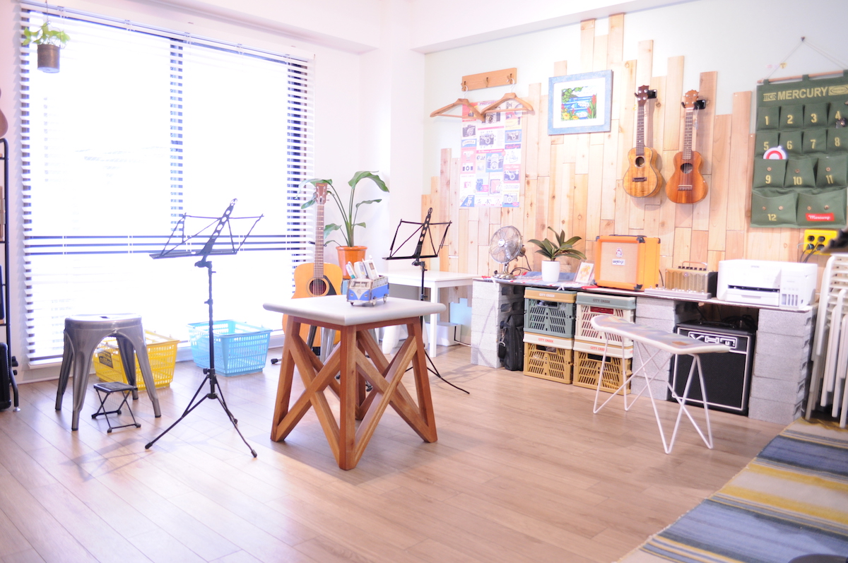 初心者のためのウクレレ ギター ベースの音楽教室 Iroha